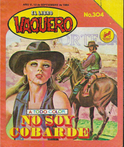 Cover for El Libro Vaquero (Novedades, 1978 series) #304