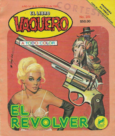 Cover for El Libro Vaquero (Novedades, 1978 series) #351