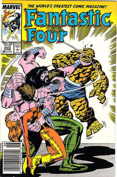 Cover for Fantastic Four (Marvel, 1961 series) #303 [Newsstand]