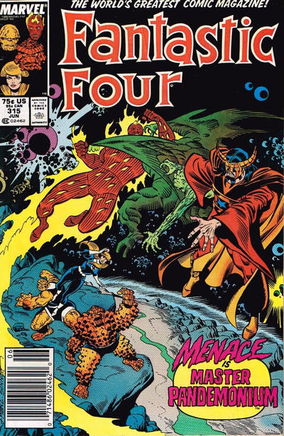 Cover for Fantastic Four (Marvel, 1961 series) #315 [Newsstand]