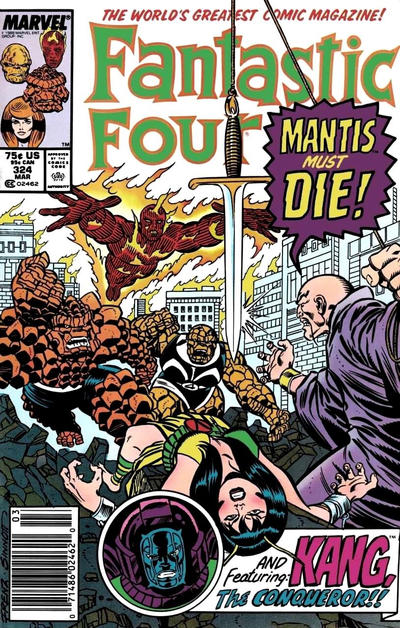 Cover for Fantastic Four (Marvel, 1961 series) #324 [Newsstand]