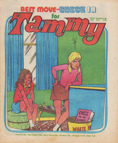 Cover for Tammy (IPC, 1971 series) #15 May 1976