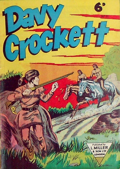 Cover for Davy Crockett (L. Miller & Son, 1956 series) #11