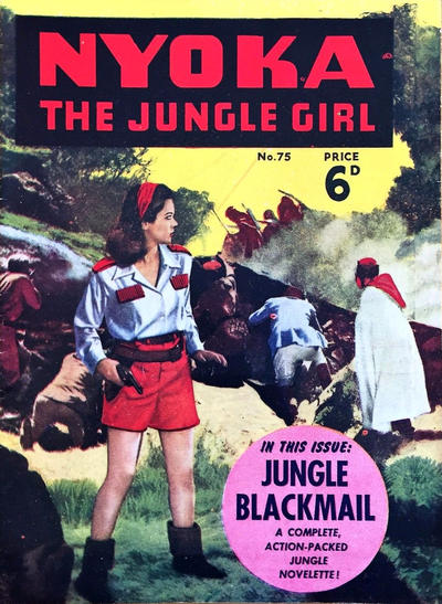 Cover for Nyoka the Jungle Girl (L. Miller & Son, 1951 series) #75