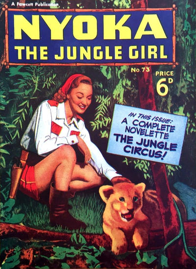 Cover for Nyoka the Jungle Girl (L. Miller & Son, 1951 series) #73