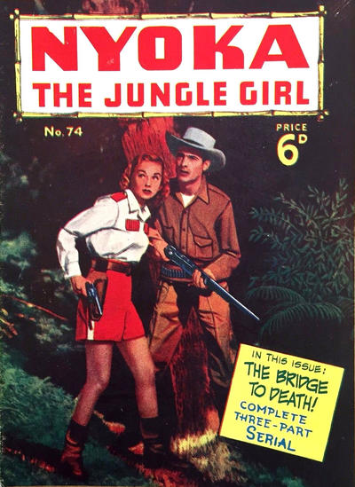 Cover for Nyoka the Jungle Girl (L. Miller & Son, 1951 series) #74