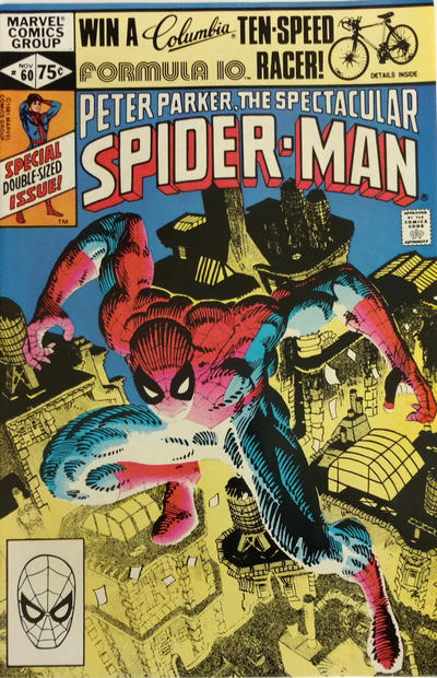 Cover for The Spectacular Spider-Man (Marvel, 1976 series) #60 [Direct]