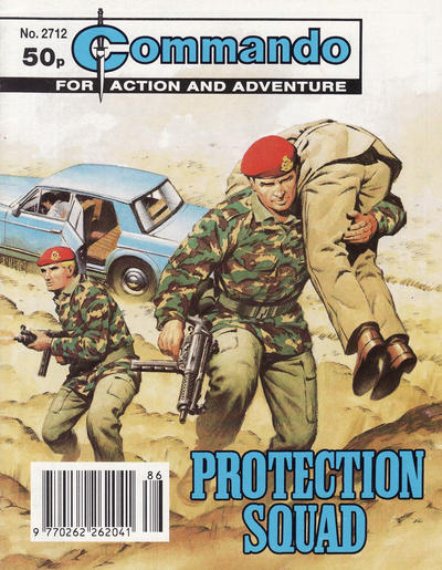 Cover for Commando (D.C. Thomson, 1961 series) #2712