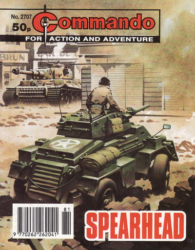Cover for Commando (D.C. Thomson, 1961 series) #2707