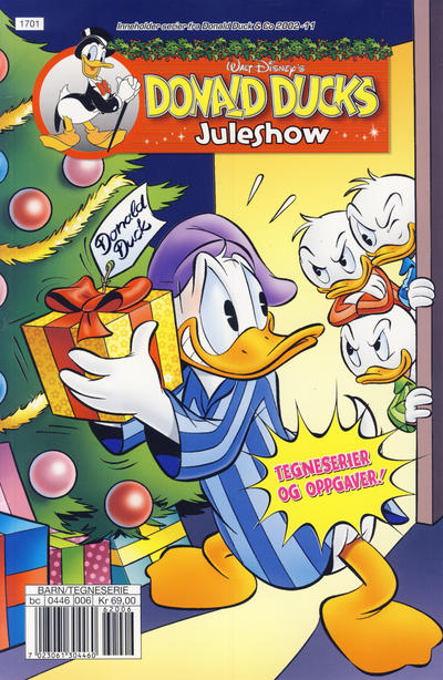 Cover for Donald Ducks Show (Hjemmet / Egmont, 1957 series) #[188] - Juleshow 2016