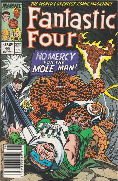 Cover for Fantastic Four (Marvel, 1961 series) #329 [Newsstand]