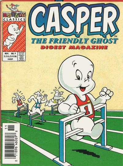 Cover for Casper Digest Magazine (Harvey, 1991 series) #9