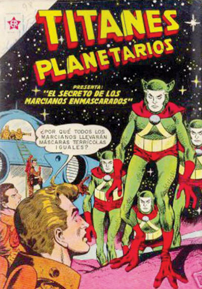 Cover for Titanes Planetarios (Editorial Novaro, 1953 series) #98