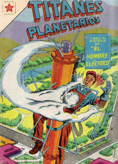 Cover for Titanes Planetarios (Editorial Novaro, 1953 series) #38