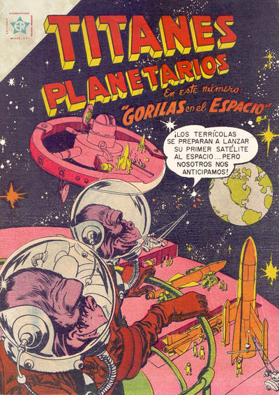 Cover for Titanes Planetarios (Editorial Novaro, 1953 series) #52