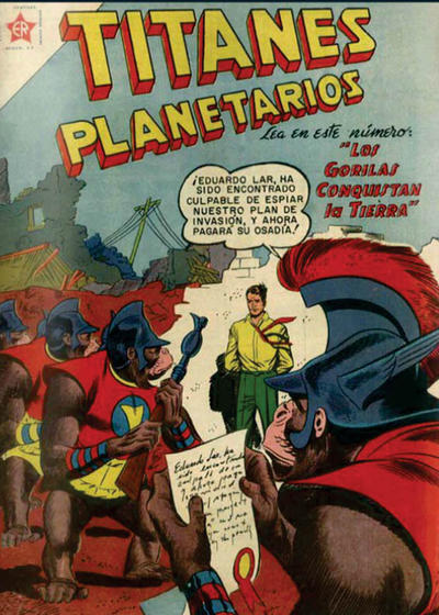 Cover for Titanes Planetarios (Editorial Novaro, 1953 series) #59