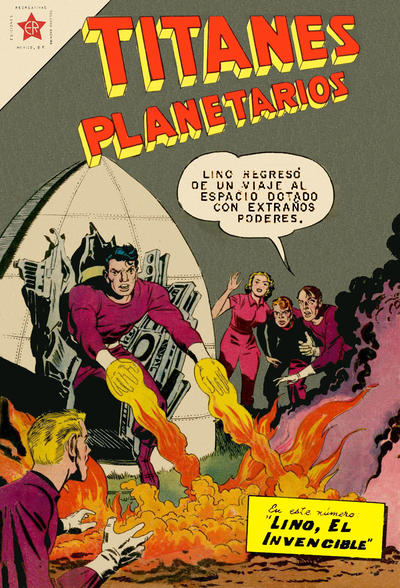 Cover for Titanes Planetarios (Editorial Novaro, 1953 series) #78