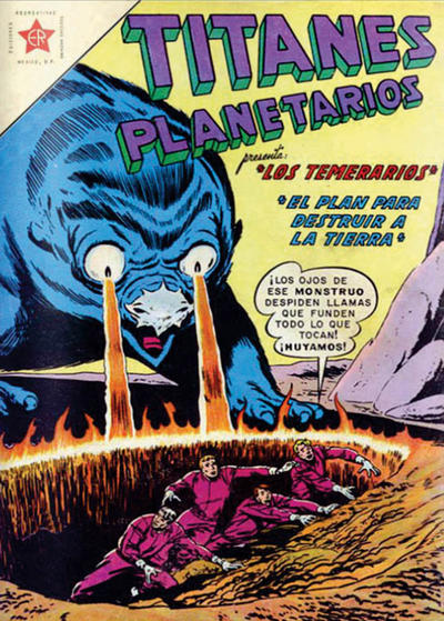 Cover for Titanes Planetarios (Editorial Novaro, 1953 series) #105