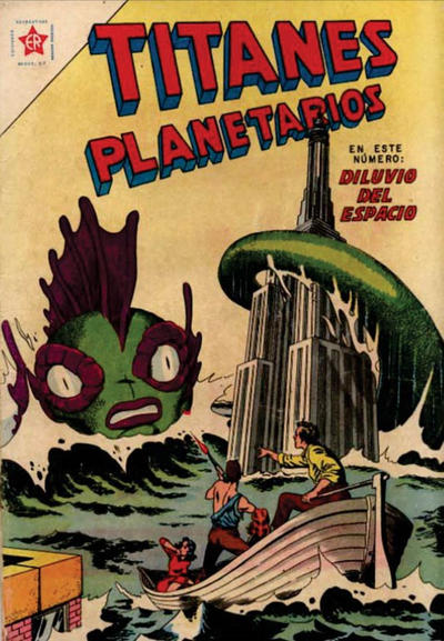 Cover for Titanes Planetarios (Editorial Novaro, 1953 series) #102