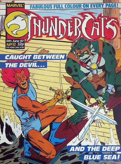 Cover for ThunderCats (Marvel UK, 1987 series) #12