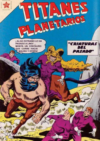 Cover for Titanes Planetarios (Editorial Novaro, 1953 series) #116