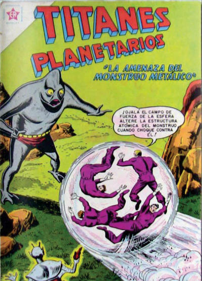Cover for Titanes Planetarios (Editorial Novaro, 1953 series) #125
