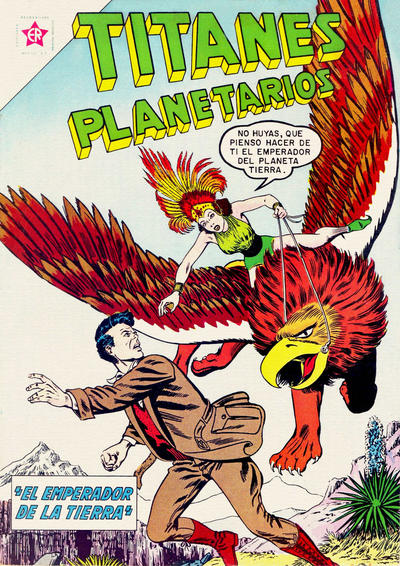 Cover for Titanes Planetarios (Editorial Novaro, 1953 series) #144