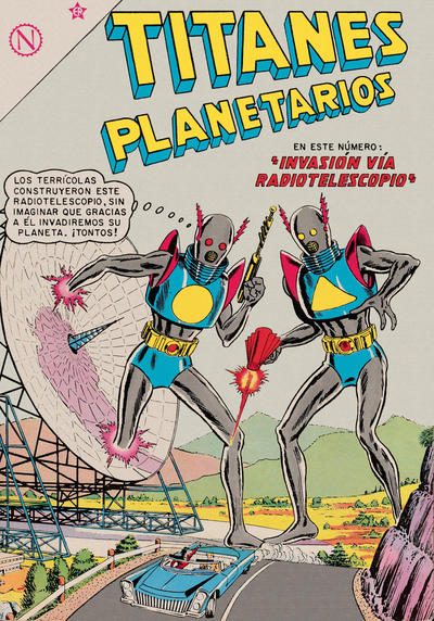 Cover for Titanes Planetarios (Editorial Novaro, 1953 series) #173