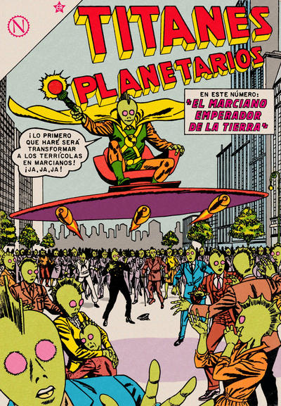Cover for Titanes Planetarios (Editorial Novaro, 1953 series) #175