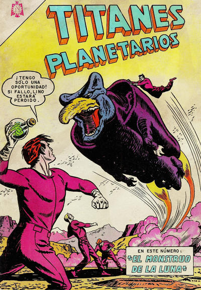 Cover for Titanes Planetarios (Editorial Novaro, 1953 series) #191