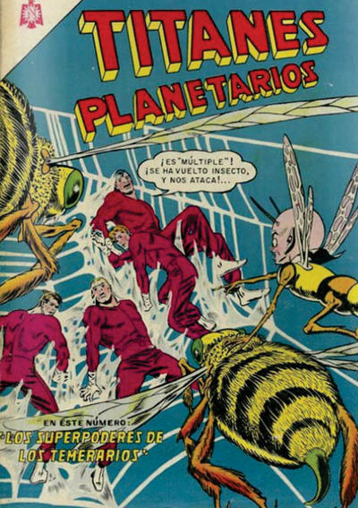 Cover for Titanes Planetarios (Editorial Novaro, 1953 series) #209