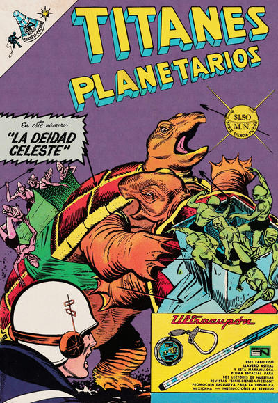 Cover for Titanes Planetarios (Editorial Novaro, 1953 series) #269
