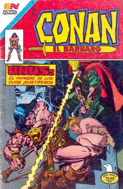 Cover for Conan el Bárbaro (Editorial Novaro, 1980 series) #37