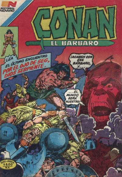 Cover for Conan el Bárbaro (Editorial Novaro, 1980 series) #54