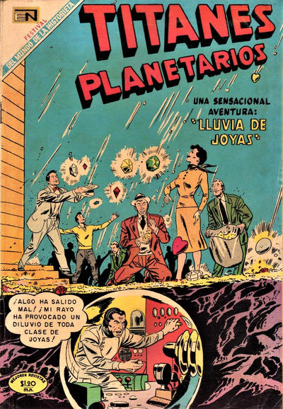 Cover for Titanes Planetarios (Editorial Novaro, 1953 series) #310
