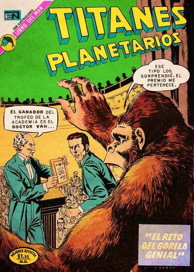 Cover for Titanes Planetarios (Editorial Novaro, 1953 series) #384