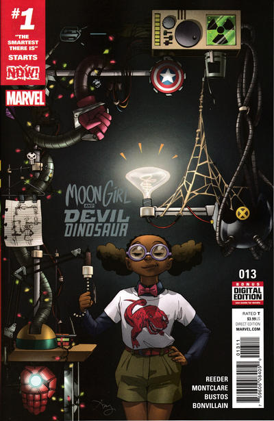 Cover for Moon Girl and Devil Dinosaur (Marvel, 2016 series) #13