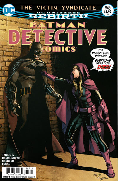Cover for Detective Comics (DC, 2011 series) #945
