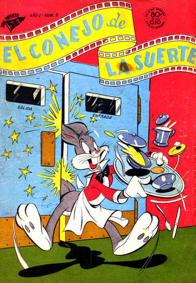 Cover for El Conejo de la Suerte (Editorial Novaro, 1950 series) #3
