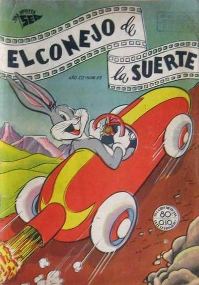 Cover for El Conejo de la Suerte (Editorial Novaro, 1950 series) #25