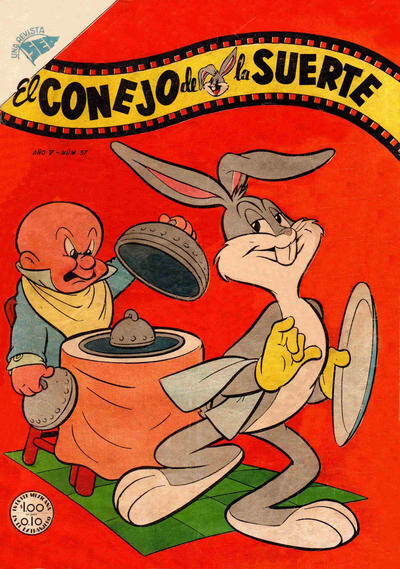 Cover for El Conejo de la Suerte (Editorial Novaro, 1950 series) #57