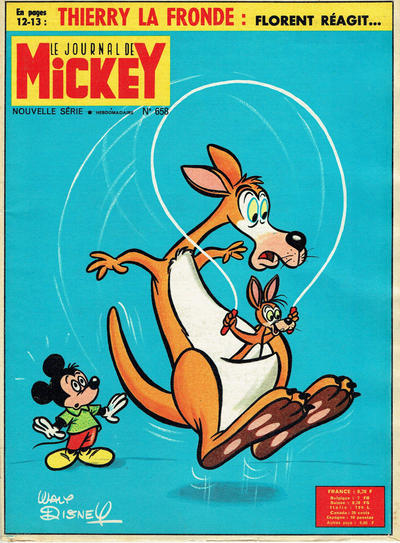 Cover for Le Journal de Mickey (Hachette, 1952 series) #658