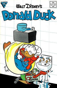 Cover Thumbnail for Donald Duck (Gladstone, 1986 series) #249 [Direct]