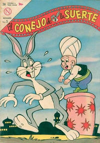 Cover Thumbnail for El Conejo de la Suerte (Editorial Novaro, 1950 series) #181