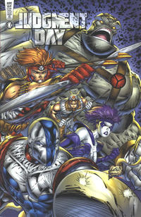 Cover Thumbnail for Judgment Day Alpha (Awesome, 1997 series) #1 [Rob Liefeld Cover]