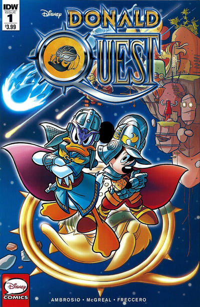 Cover for Donald Quest (IDW, 2016 series) #1