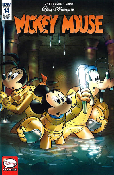 Cover for Mickey Mouse (IDW, 2015 series) #14 / 323