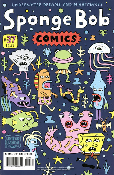 Cover for SpongeBob Comics (United Plankton Pictures, Inc., 2011 series) #37