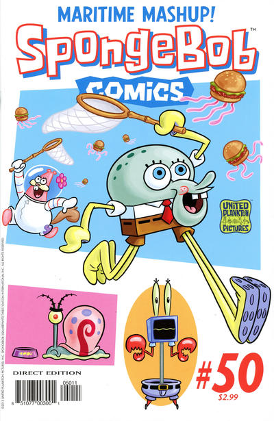 Cover for SpongeBob Comics (United Plankton Pictures, Inc., 2011 series) #50