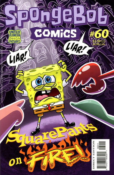 Cover for SpongeBob Comics (United Plankton Pictures, Inc., 2011 series) #60